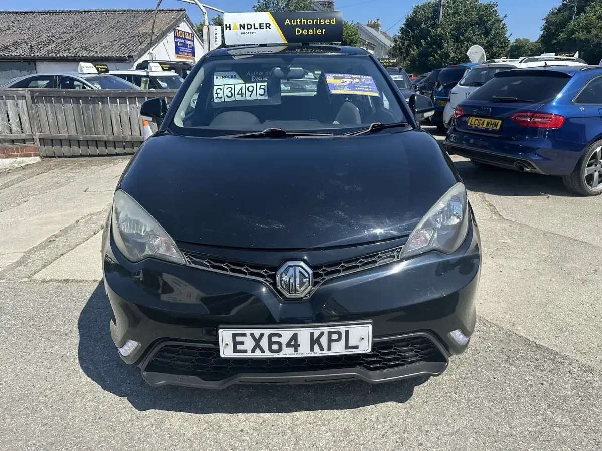 Used MG MG3 106 HP (77 kW) 2014 Black Hatchback
