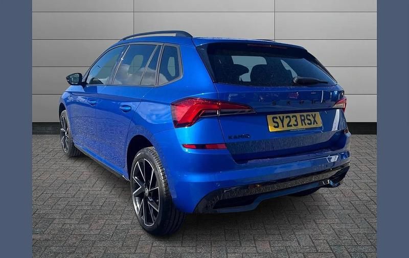 Used Skoda Kamiq Monte Carlo 115 HP (84 kW) 2023 Blue SUV