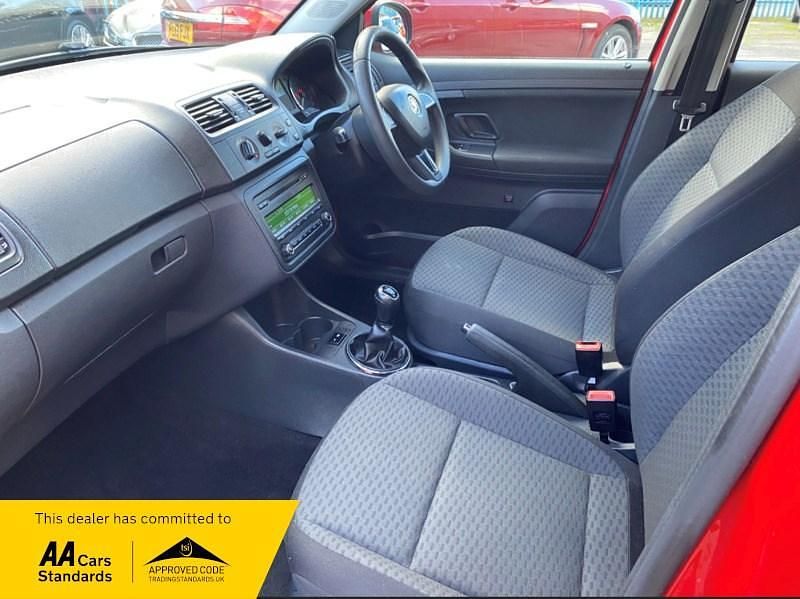 Used Skoda Fabia SE 2014 Red Hatchback