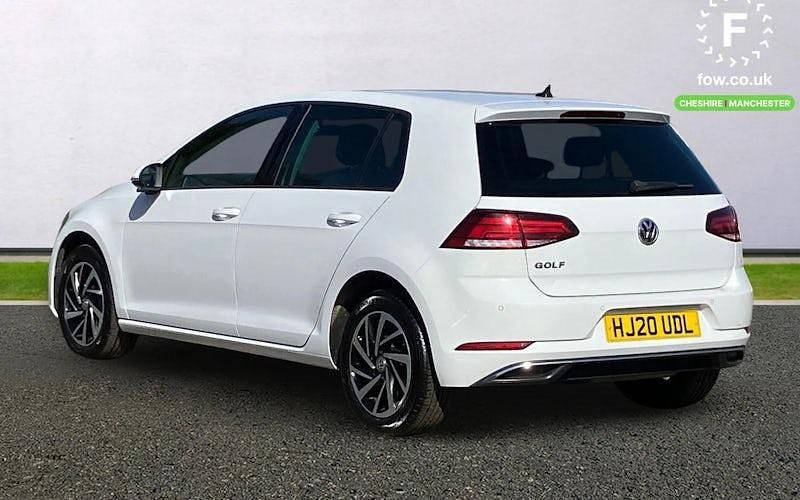 Used VW Golf VII Edition 116 HP (85 kW) 2020 White Hatchback