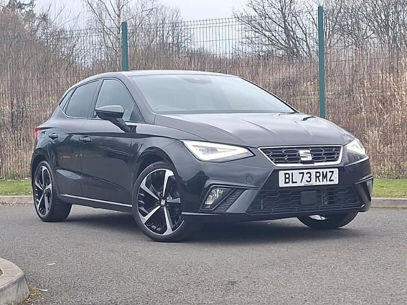 Used Seat Ibiza FR Sport 95 HP (69 kW) 2023 Black Hatchback
