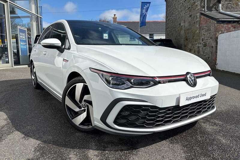 White Used 2024 VW Golf VIII GTI Hatchback | £30,000 (Good price) - Image 1/4