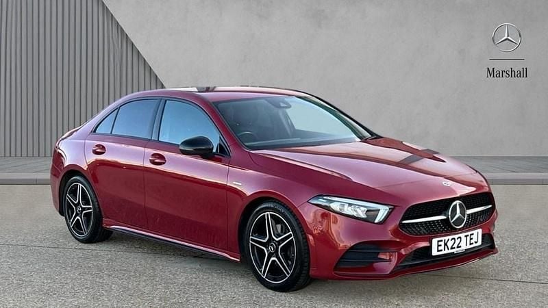Red Used 2022 Mercedes A200 Executive Sedan | £19,980 (Good price) - Image 1/4