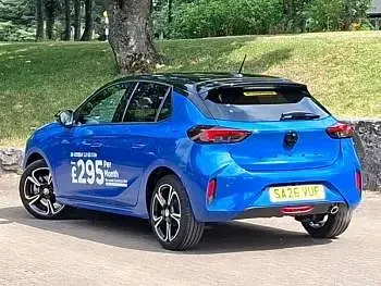 New Vauxhall Corsa 100 HP (73 kW) 2026 Special metallic  voltaic blue Hatchback