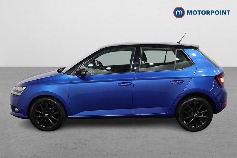 Used Skoda Fabia Colour Edition 2018 Blue Hatchback