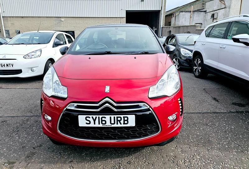 Used DS Automobiles DS3 2016 Red Hatchback