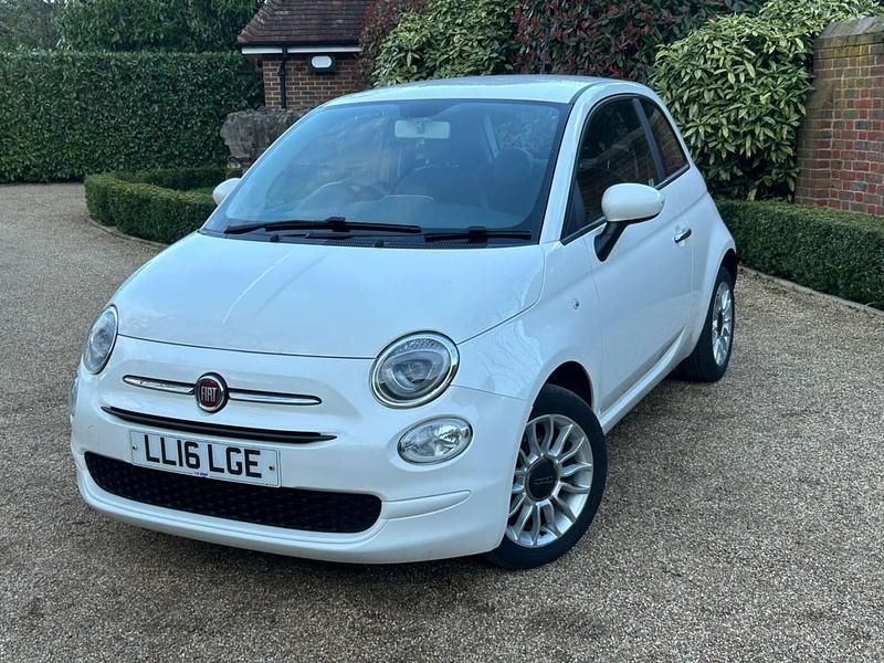 Used Fiat 500 Pop Star 69 HP (50 kW) 2016 White Hatchback