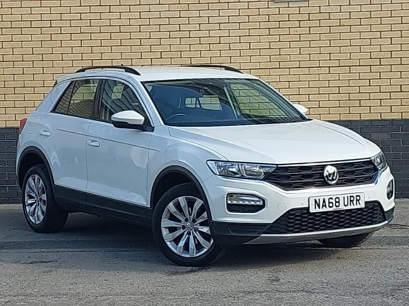 Used VW T-Roc SE 115 HP (84 kW) 2018 White SUV