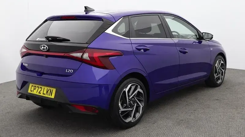 Used Hyundai i20 Premium 100 HP (73 kW) 2023 Blue Hatchback