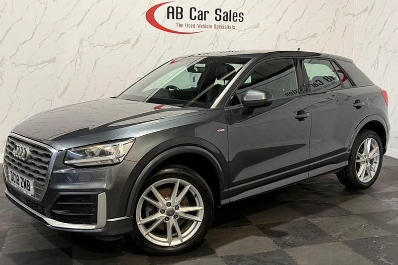 Used Audi Q2 S-Line 116 HP (85 kW) 2018 Grey SUV
