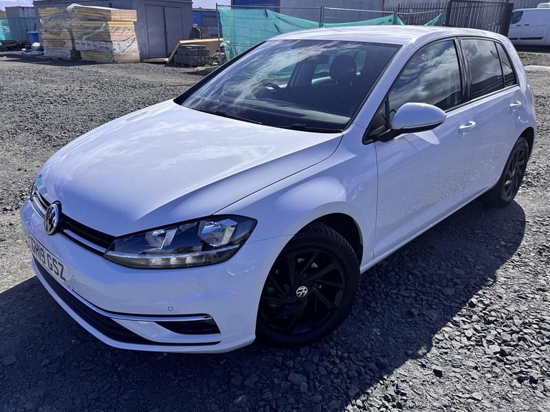 Used VW Golf VII Match 2019 White Hatchback