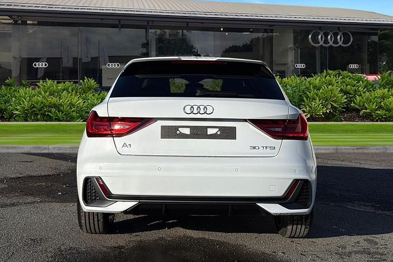 New Audi A1 Sportback S-Line 2025 White Hatchback