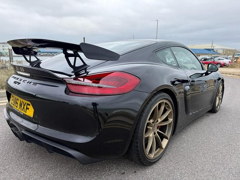Used Porsche Cayman GT4 385 HP (283 kW) 2016 Black Coupe