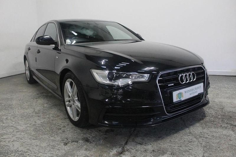 Used Audi A6 S-Line 2012 Black Sedan