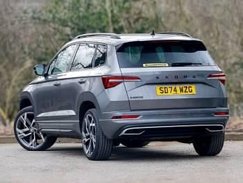 Used Skoda Karoq SportLine 150 HP (110 kW) 2024 Grey SUV