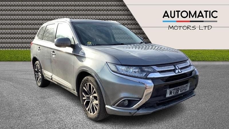 Grey Used 2018 Mitsubishi Outlander SUV | £10,490 (Good price) - Image 1/2