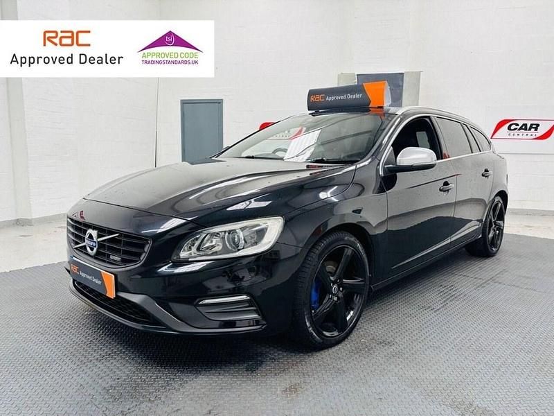 Black Used 2014 Volvo V60 R-Design Estate | £6,500 (Good price) - Image 1/4