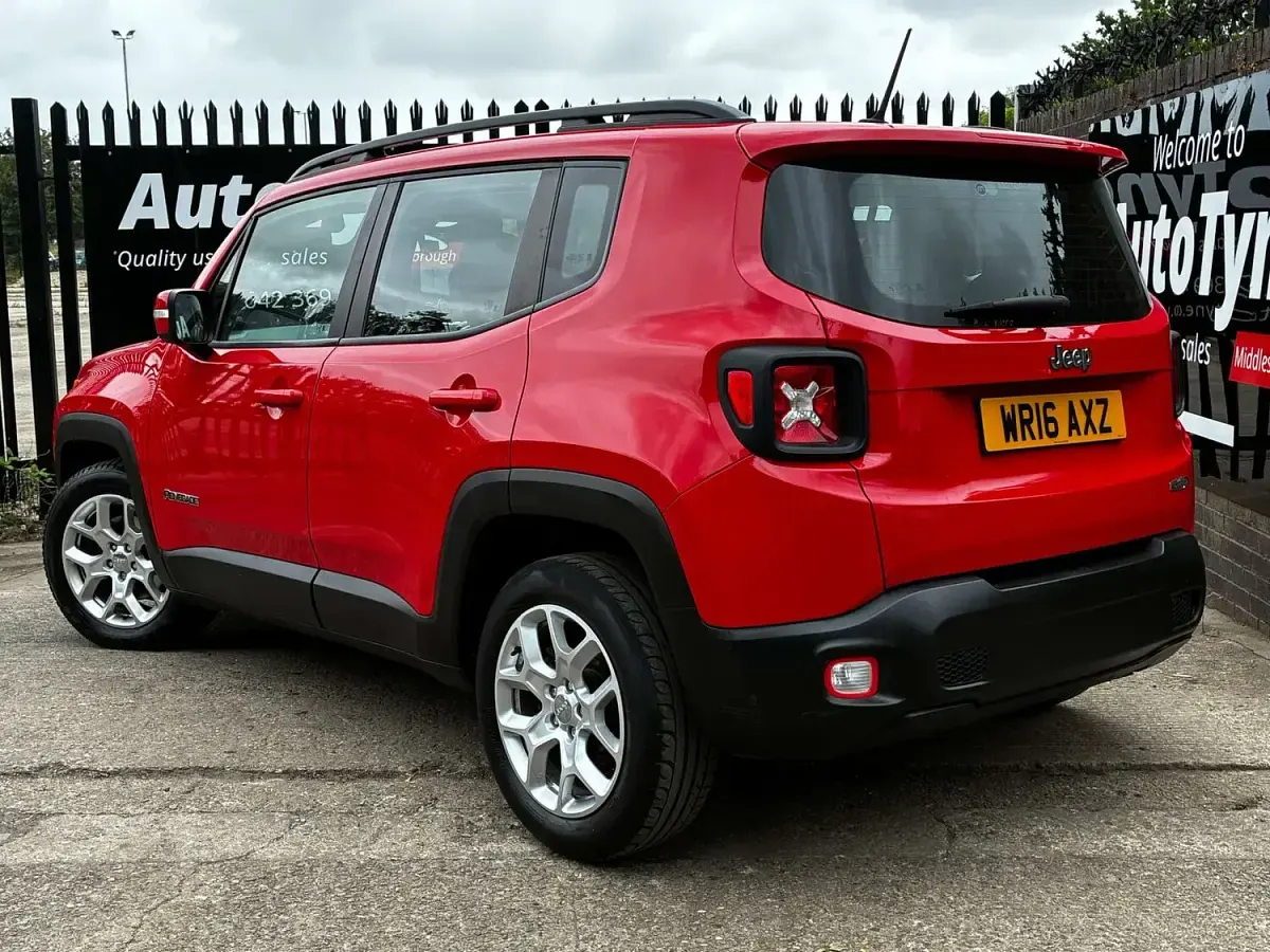 Used Jeep Renegade Longitude 140 HP (102 kW) 2016 Red SUV