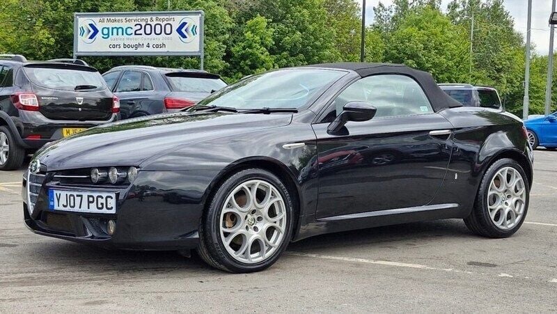 Black Used 2007 Alfa Romeo Spider Cabriolet | £7,495 - Image 1/4