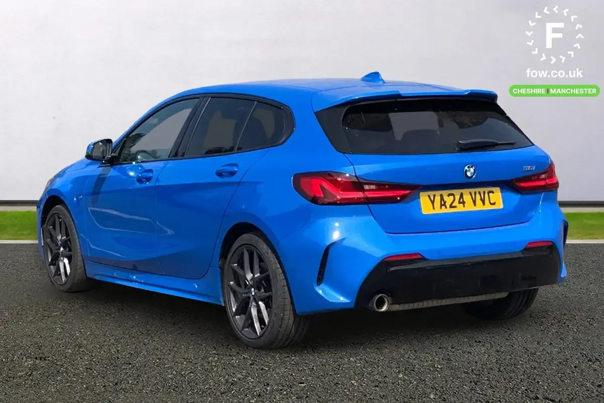 Used BMW 118 M Sport 136 HP (100 kW) 2024 Blue Hatchback