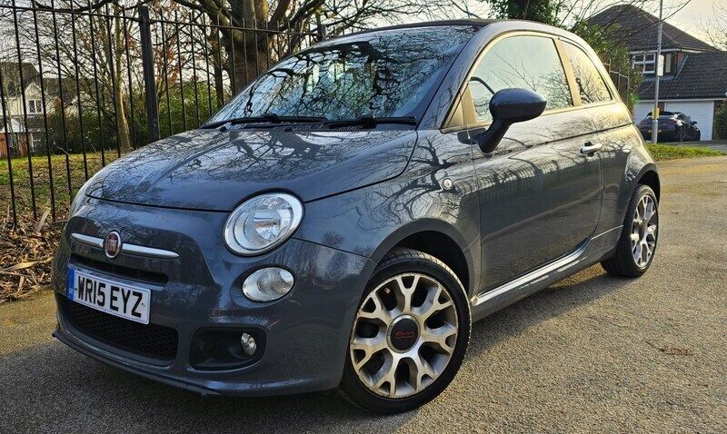Grey Used 2015 Fiat 500 S Cabriolet | £5,990 (Fair price) - Image 1/4