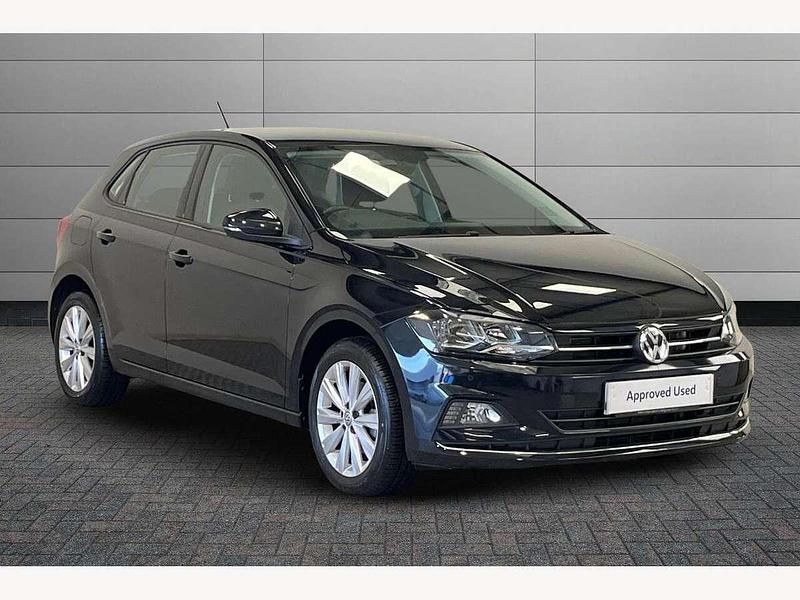 Black Used 2019 VW Polo SEL Hatchback | £15,590 (Fair price) - Image 1/3