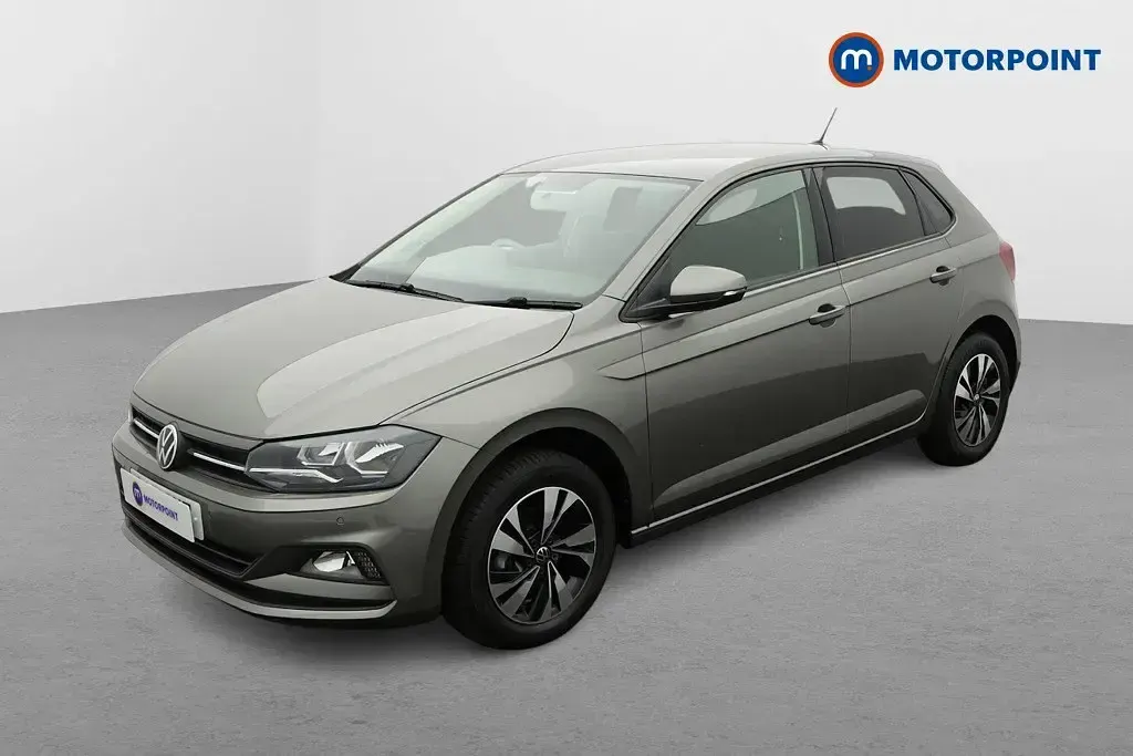 Begagnad VW Polo Match 95 HK (69 kW) 2021 Grå Halvkombi