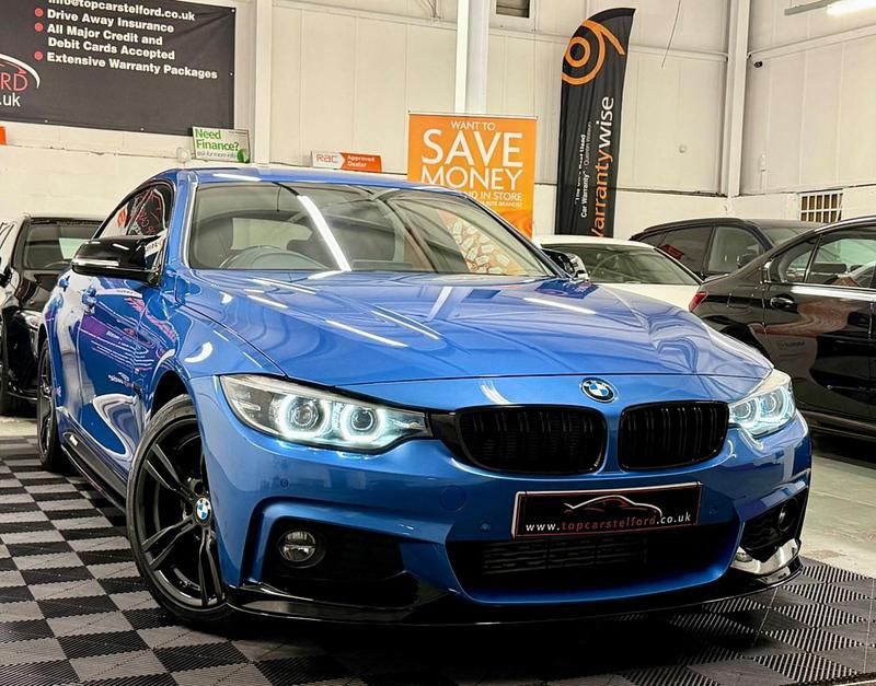 Blue Used 2020 BMW 420 M Sport Coupe | £18,495 (A bit pricey) - Image 1/2
