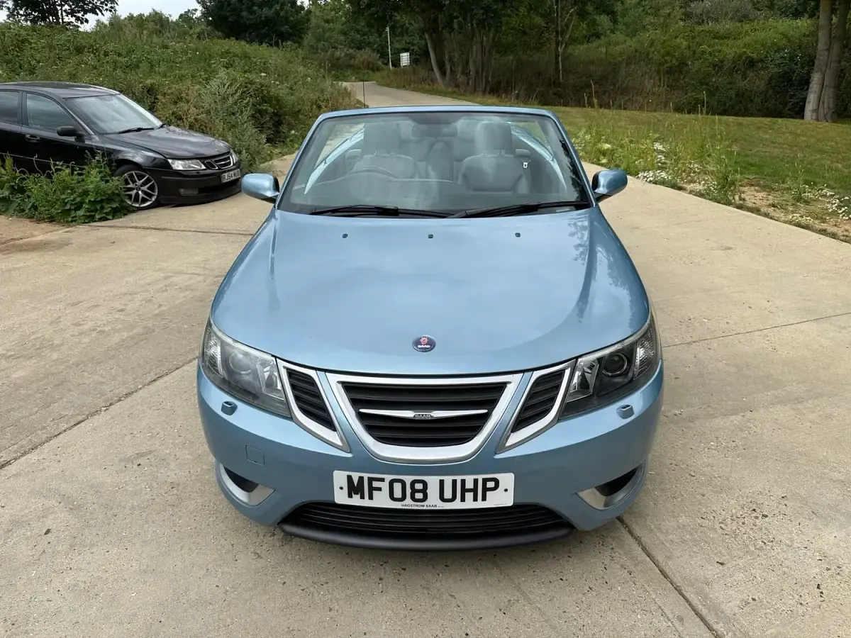 Used Saab 9-3 Cabriolet Aero 2008 Blue Cabriolet