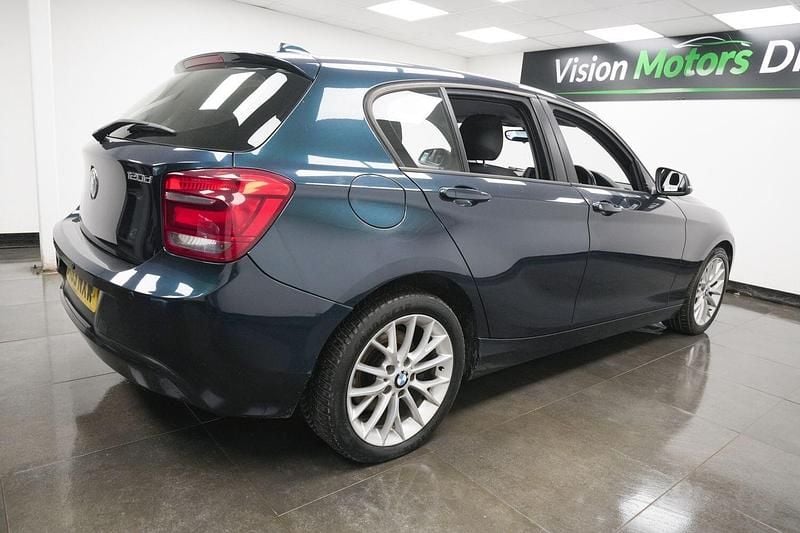 Used BMW 120 Sport Line 2013 Blue Hatchback