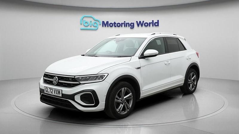 Used VW T-Roc R-line 150 HP (110 kW) 2023 White SUV