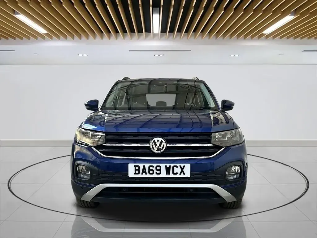 Used VW T-Cross SE 115 HP (84 kW) 2020 Blue SUV