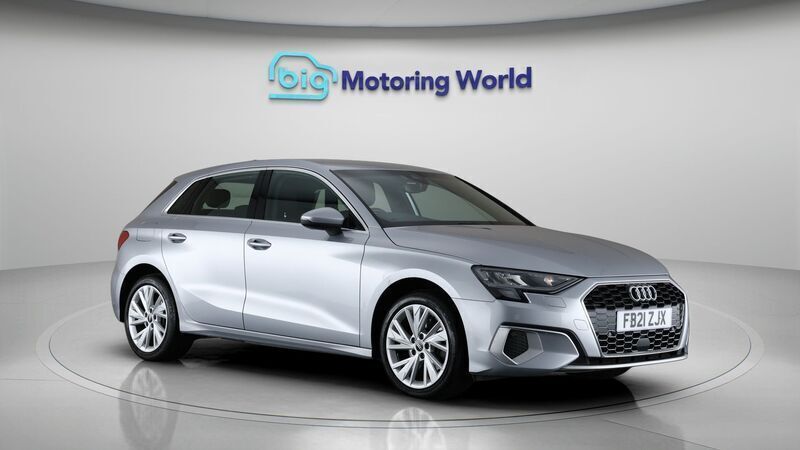 Silver Used 2021 Audi A3 Sportback e-tron Sport Sedan | £15,900 (Good price) - Image 1/4