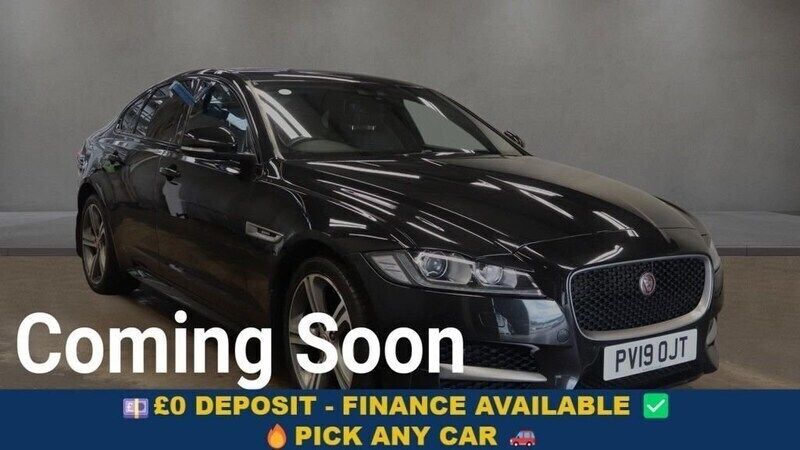 Black Used 2019 Jaguar XF R-Sport Sedan | £11,899 (Fair price) - Image 1/4