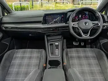 Used VW Golf VIII GTD 200 HP (147 kW) 2021 Silver Hatchback