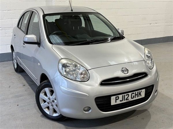 Silver Used 2012 Nissan Micra Acenta Hatchback | £3,490 (Fair price) - Image 1/1