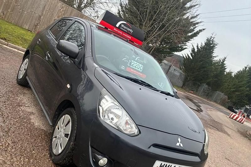 Used Mitsubishi Mirage 2014 Grey Hatchback