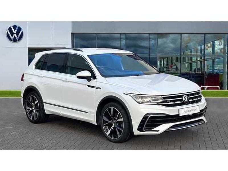 Used VW Tiguan R-line 150 HP (110 kW) 2022 White SUV
