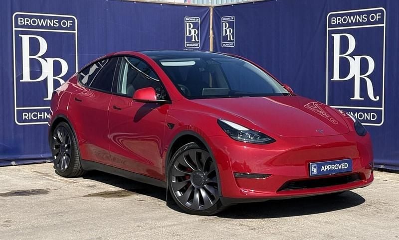Used Tesla Model Y Performance 313 kW (426 HP) 2023 Red SUV