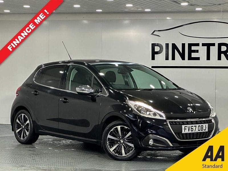 Black Used 2017 Peugeot 208 Allure Premium Hatchback | £6,999 (Fair price) - Image 1/3