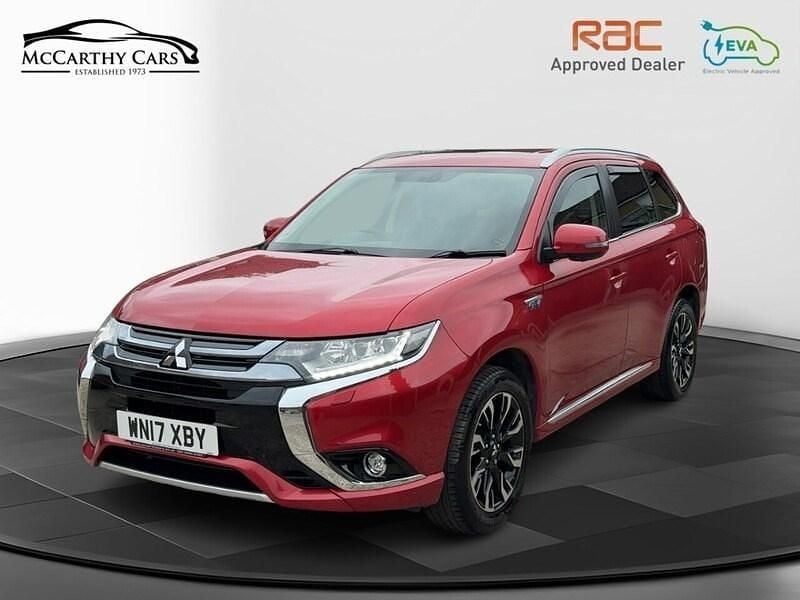 Red Used 2017 Mitsubishi Outlander P-HEV Estate | £11,795 (Fair price) - Image 1/2