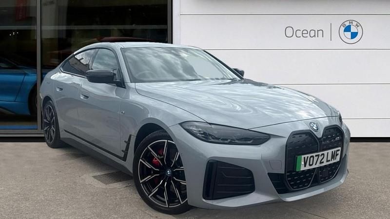 Grey Used 2022 BMW i4 M Sport Sedan | £31,900 (Fair price) - Image 1/4