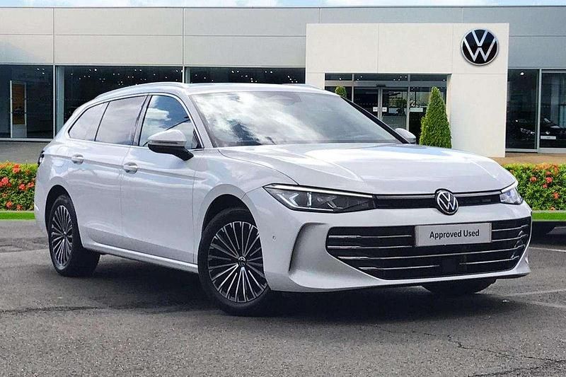 White Used 2024 VW Passat Elegance Estate | £34,999 - Image 1/4
