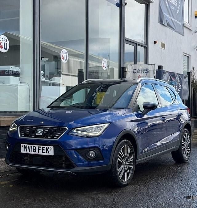 Used Seat Arona XCELLENCE 95 HP (69 kW) 2018 Blue SUV
