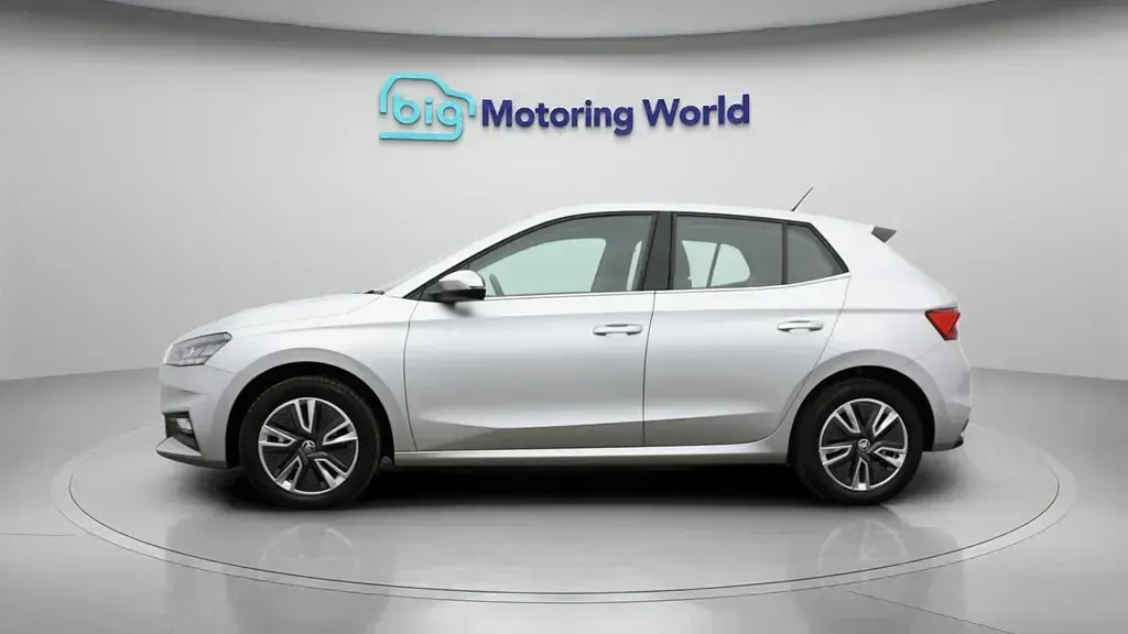 Used Skoda Fabia SE L 95 HP (69 kW) 2022 Silver Hatchback