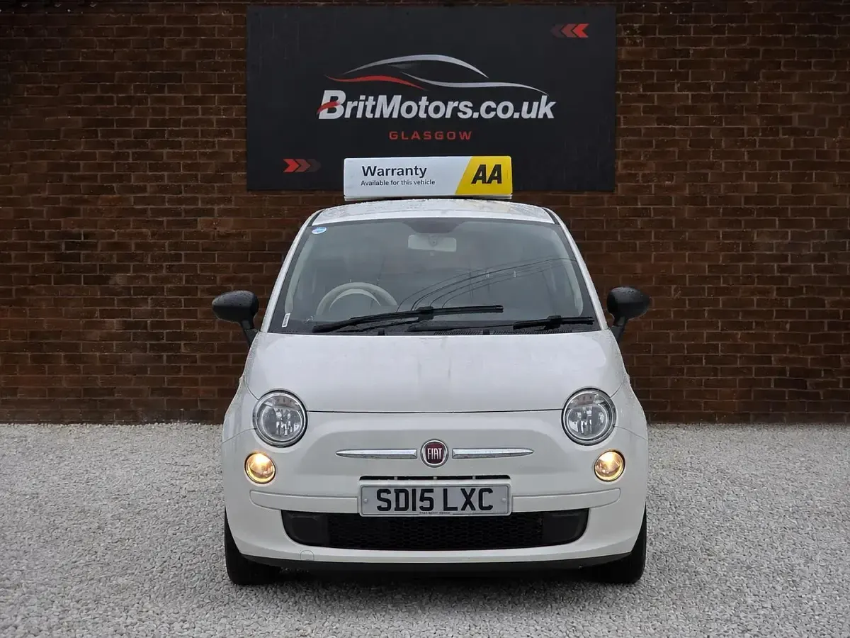 Used Fiat 500 Pop 69 HP (50 kW) 2015 White Hatchback