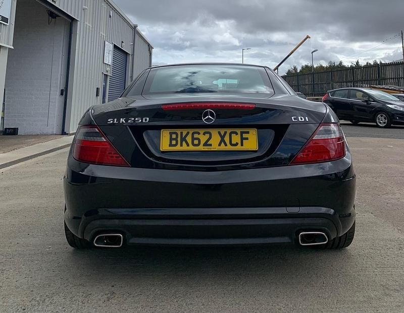 Used Mercedes SLK250 AMG 2012 Black Cabriolet