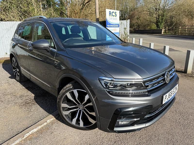 Used VW Tiguan R-line 150 HP (110 kW) 2018 Grey SUV