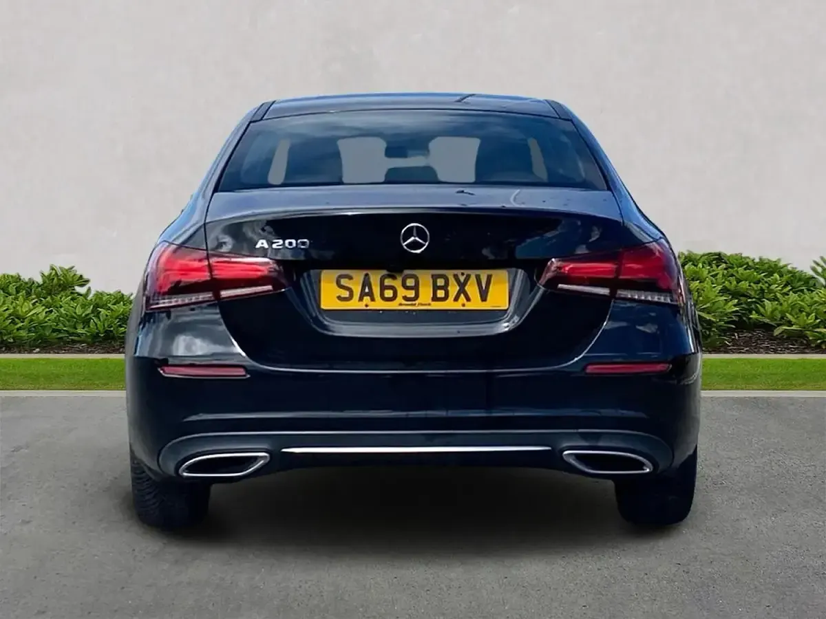 Used Mercedes A200 163 HP (119 kW) 2019 Black Sedan
