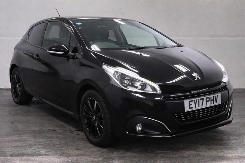 Used Peugeot 208 2017 Black Hatchback